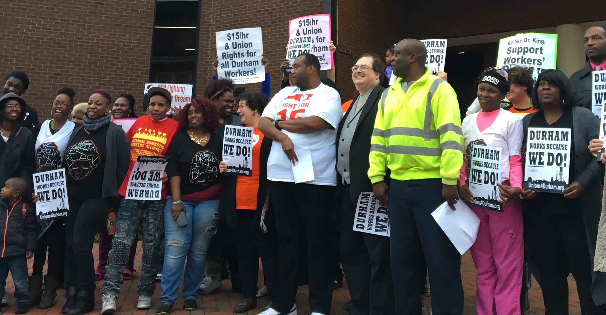 On eve of Martin Luther King’s Day, workers from across industries united to demand Workers Commission