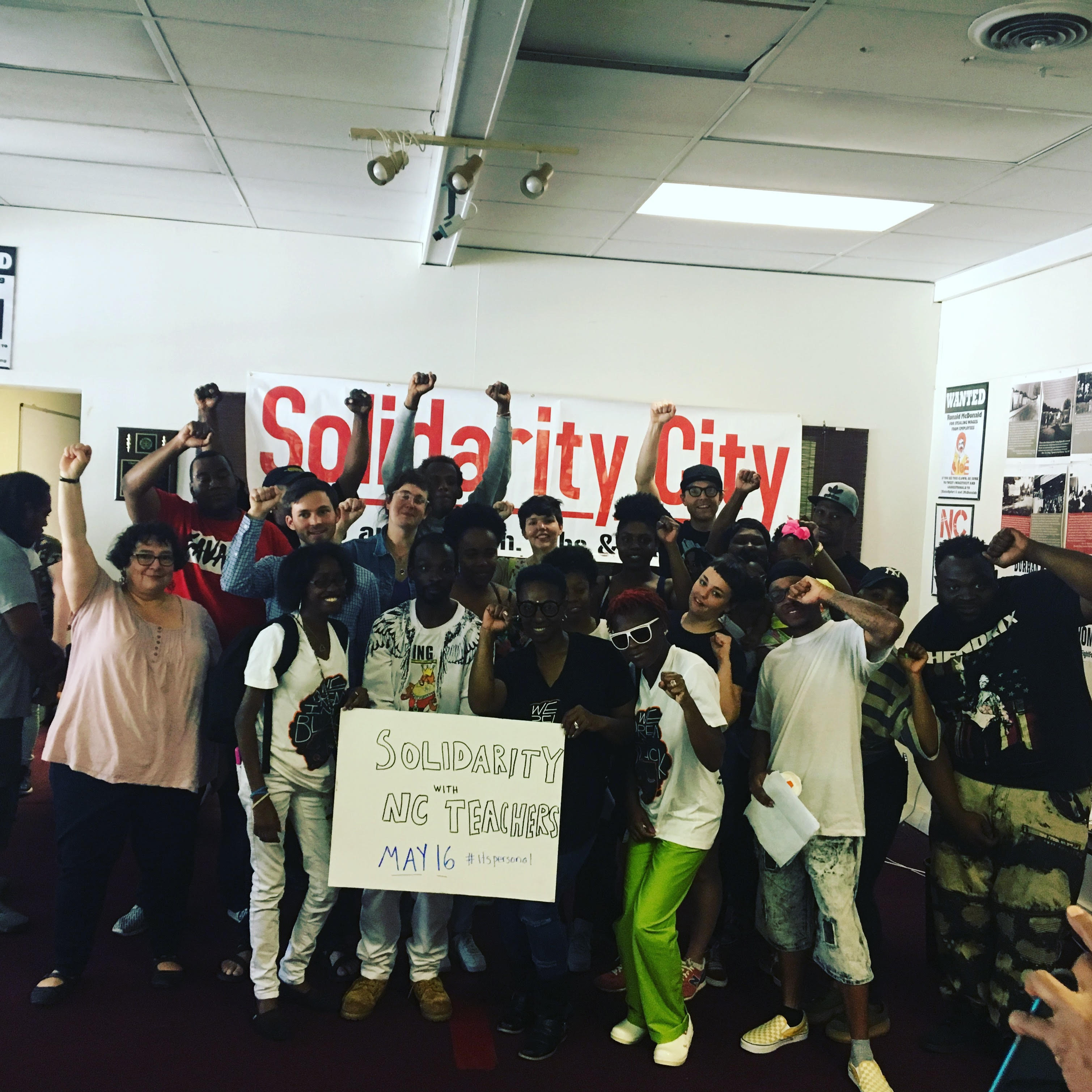 Solidarity with North Carolina Education Worker Actions! SWA Statement