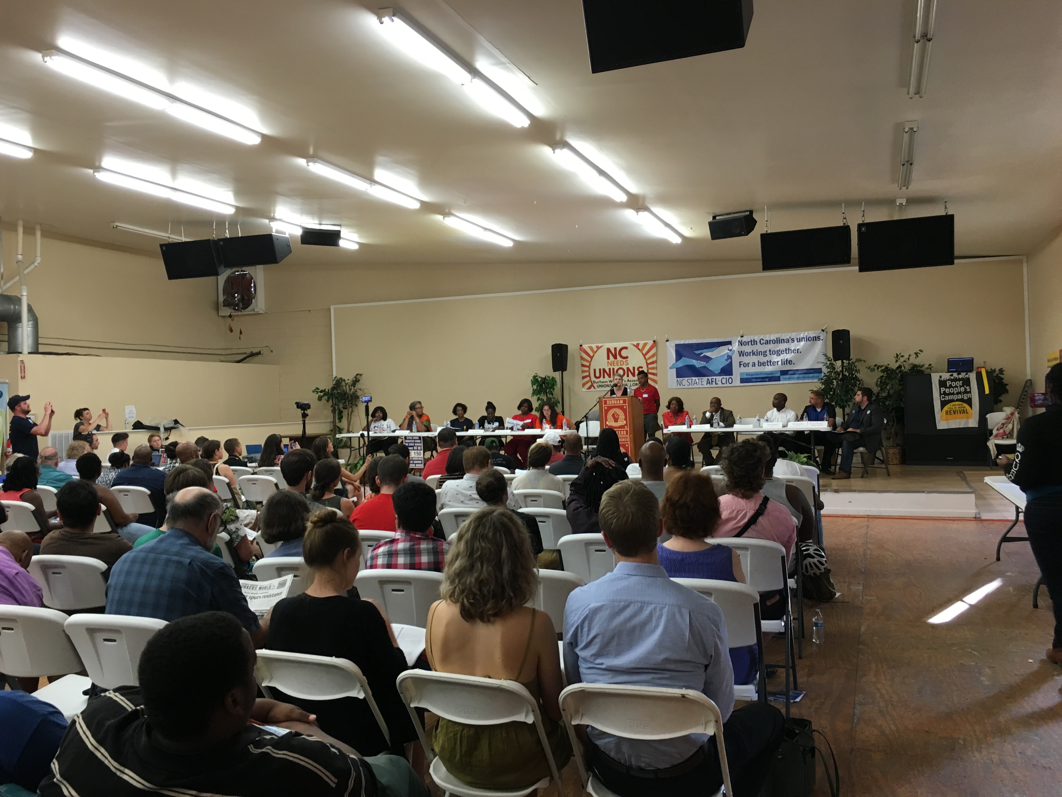 First “North Carolina Needs Unions” Town Hall Held in Durham, NC