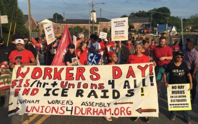 May Day Actions in NC & SC